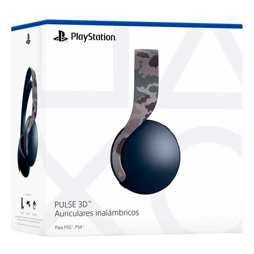 Audífonos Inalámbricos Pulse 3D Grey Camo