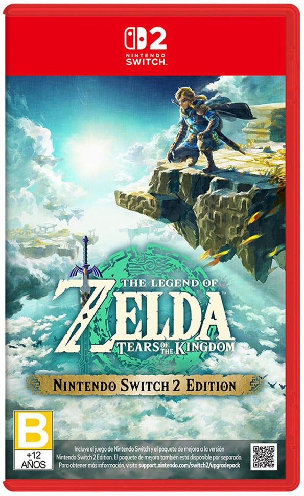 Nintendo Switch 2 The Legend Of Zelda Tears Of The Kingdom Upgrade Pack