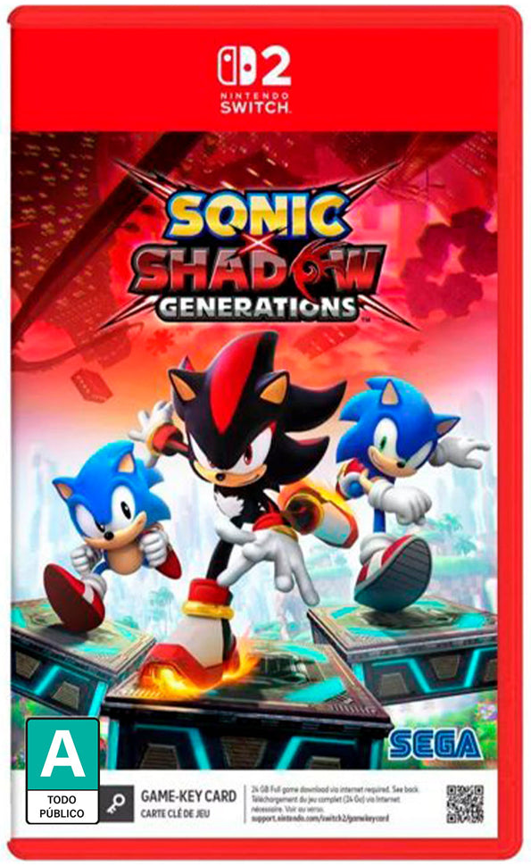 Nintendo Switch 2 Sonic X Shadow Generations