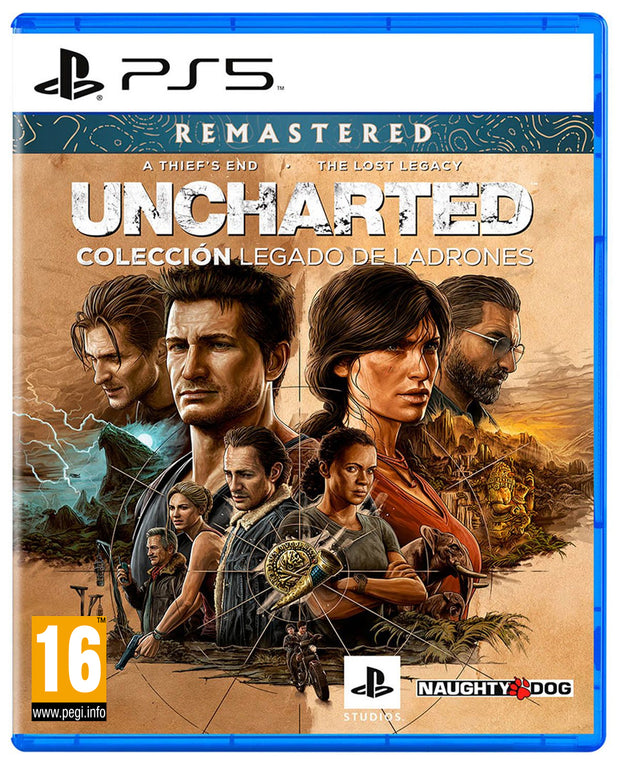 Ps5 Uncharted Legacy Of Thieves Collection