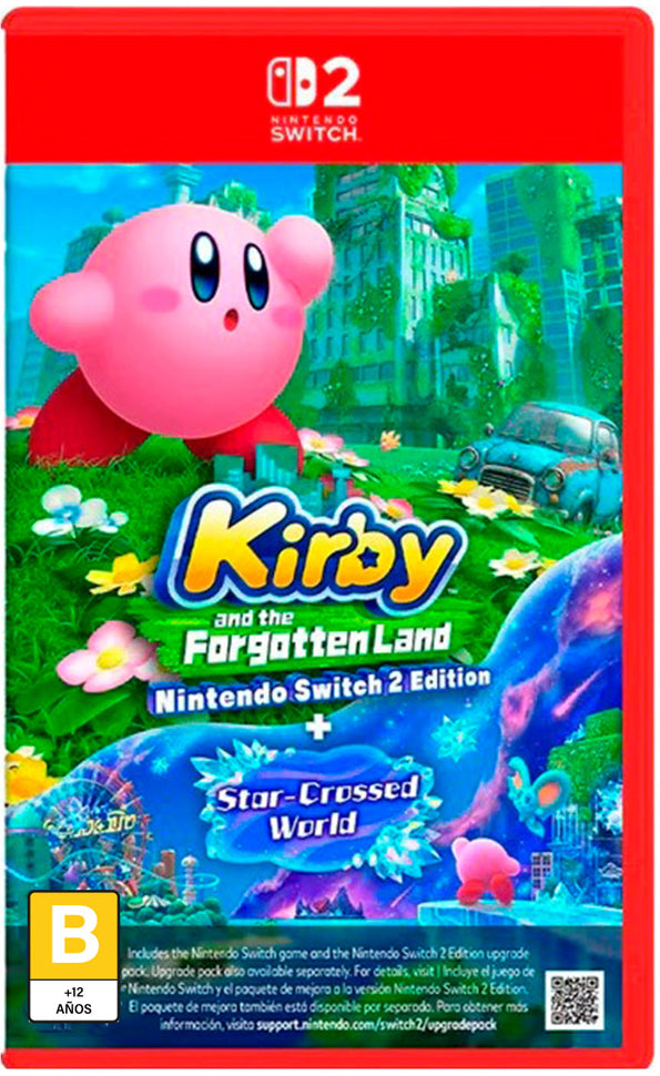 Nintendo Switch 2 Kirby And The Forgotten Land Star Crossed World Edition