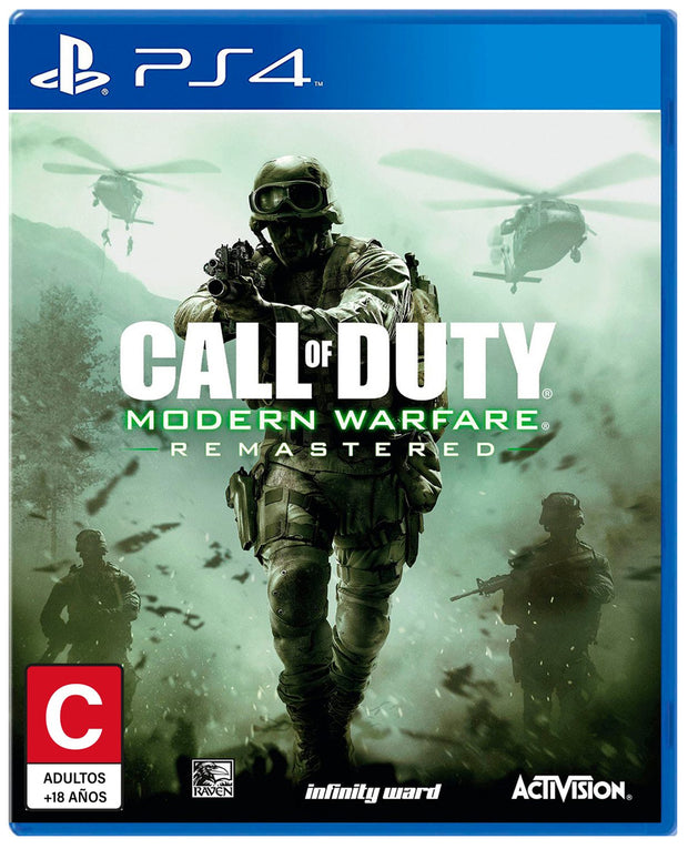 Ps4 Call Of Duty Modern Warfare Remastered