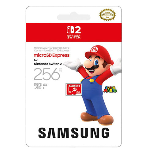 Memoria Micro Sd Express 256Gb Nintendo Switch 2