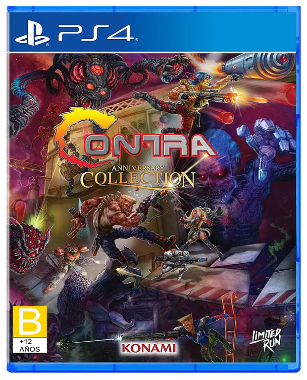 Ps4 Contra Anniversary Collection