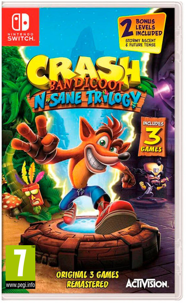 Nintendo Switch Crash Bandicoot N-Sane Trilogy (Europeo)