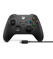 Control Inalambrico Xbox Series X - Carbon Black + Cable Usb