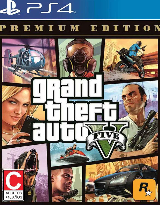Ps4 Grand Theft Auto 5 Premium Edition