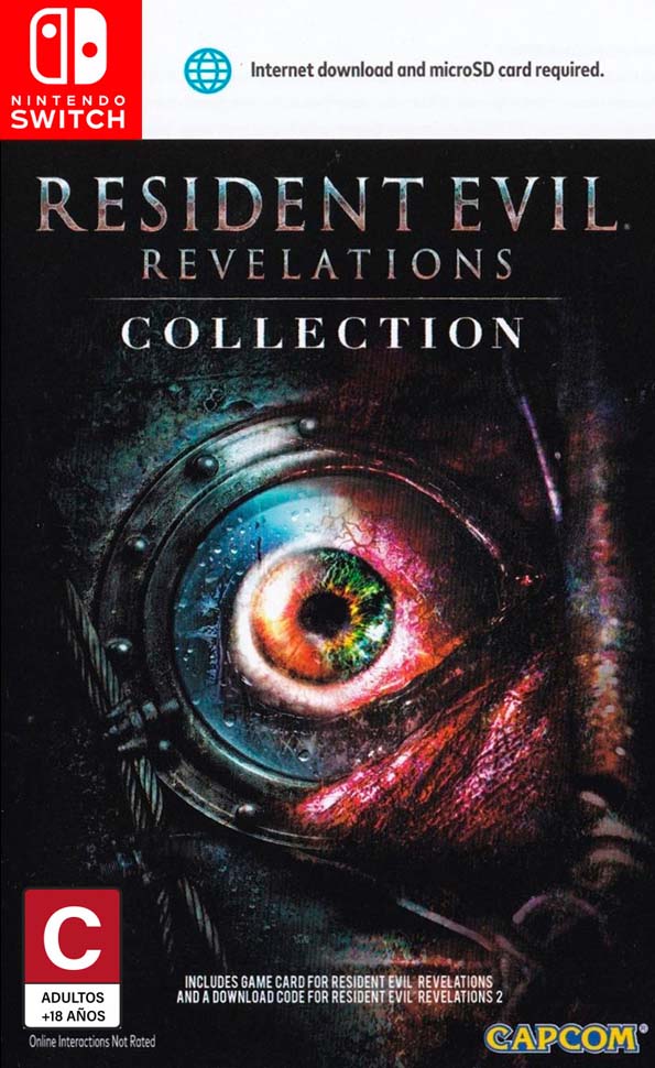 Nintendo Switch Resident Evil Reveleation Collection